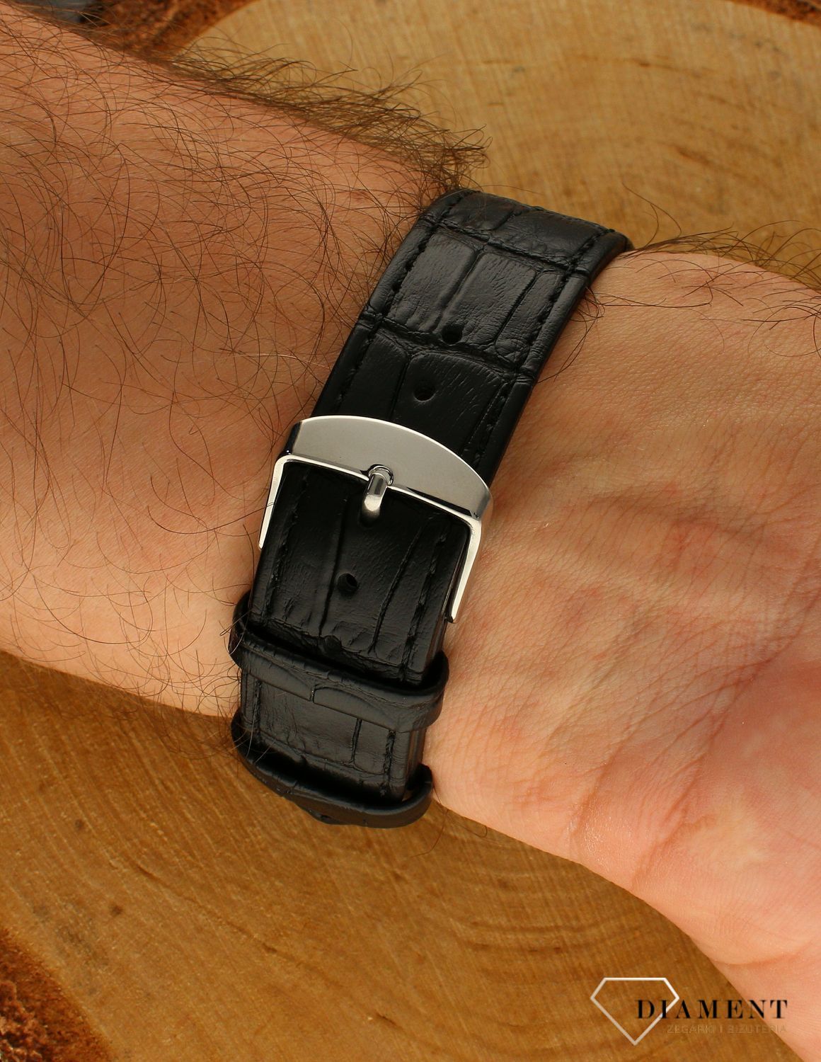 Zegarek męski Bruno Calvani BC2585 na czarnym pasku jpg.jpg